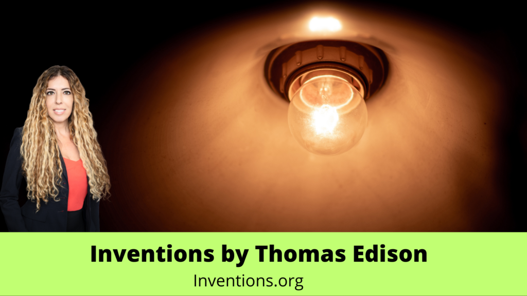 inventions by thomas edison